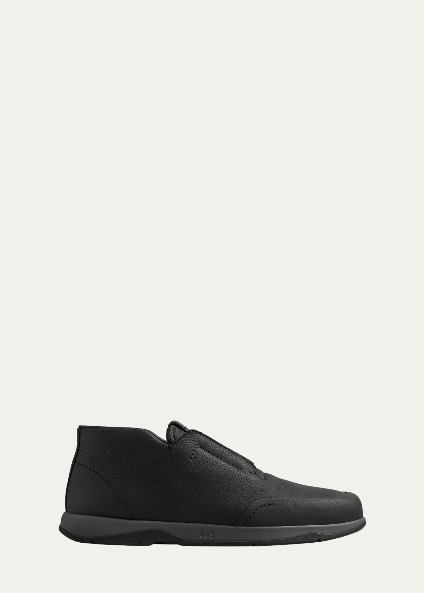 BerlutiMen's Echappée Suede Calf Slip On Boots