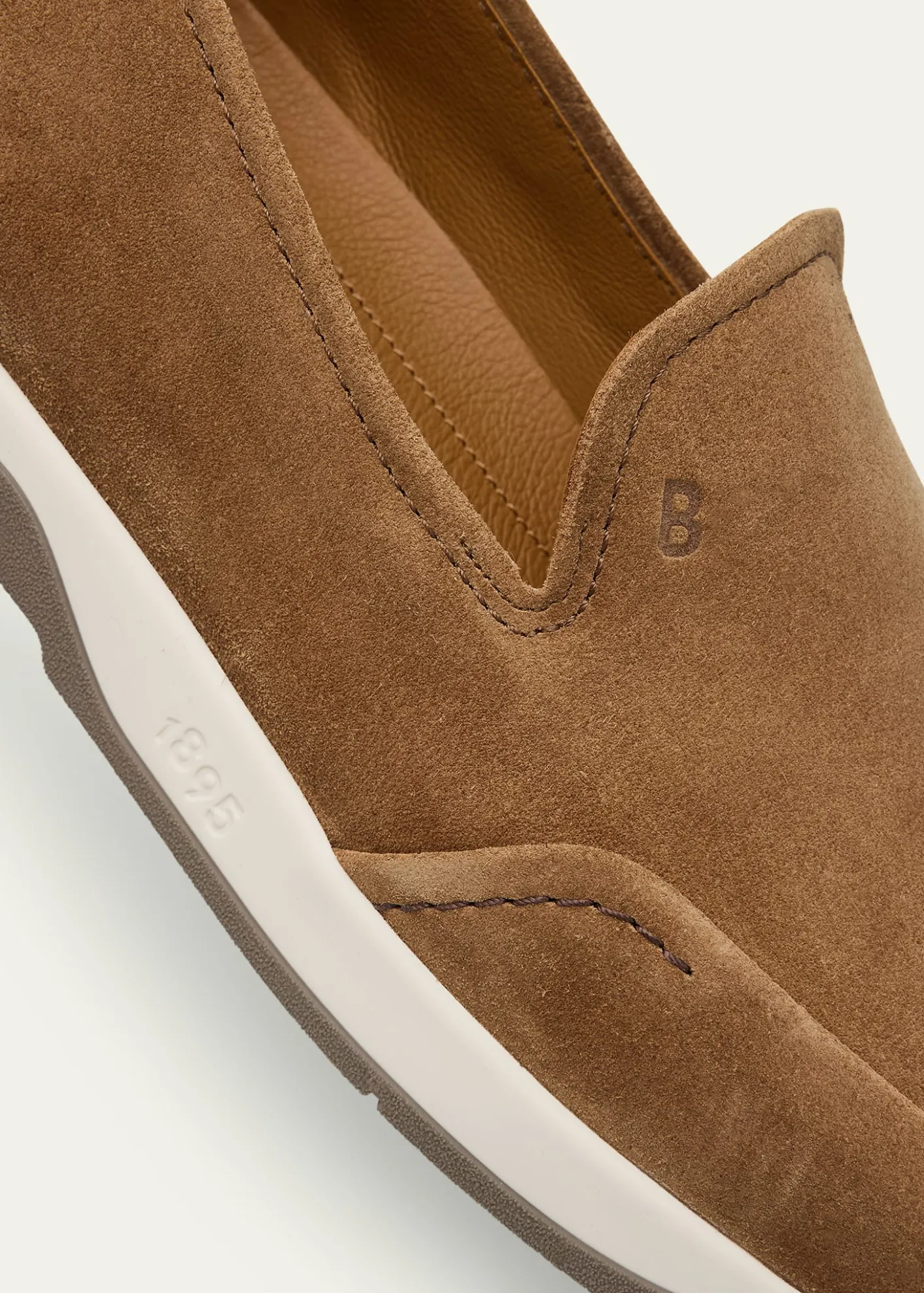 BerlutiMen's Echappe Suede Slip-On Loafers