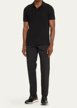 BerlutiMen's Fast Track Leather Low-Top Sneakers