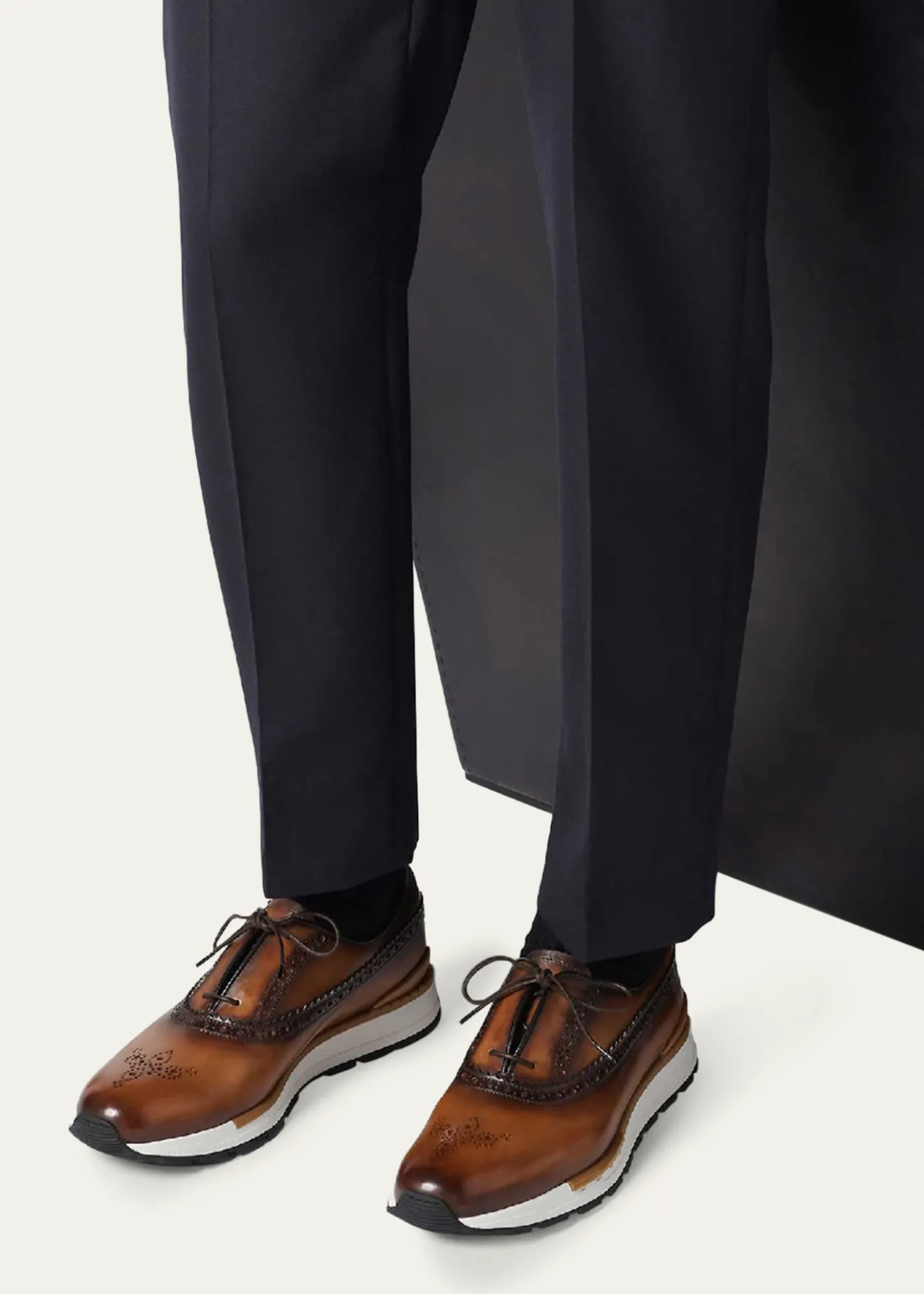 BerlutiMen's Fast Track Oxford Sneakers