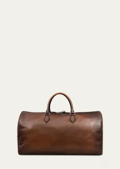 BerlutiMen's Jour Off Leather Travel Bag, L