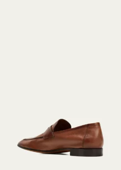 BerlutiMen's Lorenzo Kangaroo Leather Loafers