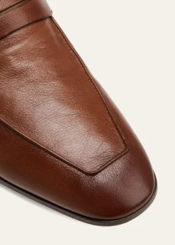 BerlutiMen's Lorenzo Kangaroo Leather Loafers