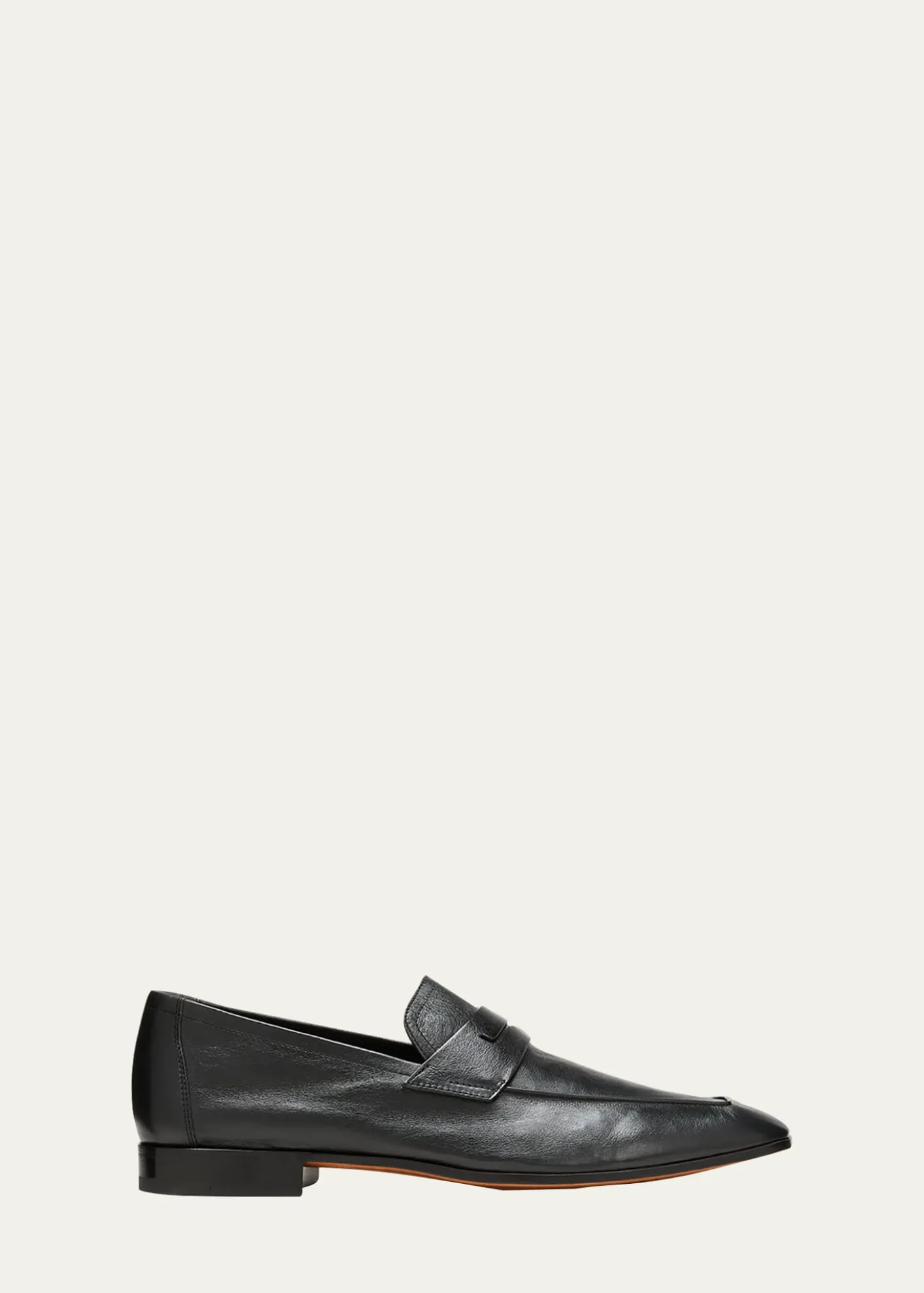 BerlutiMen's Lorenzo Kangaroo Leather Loafers