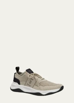 BerlutiMen's Tech-Knit Sneakers