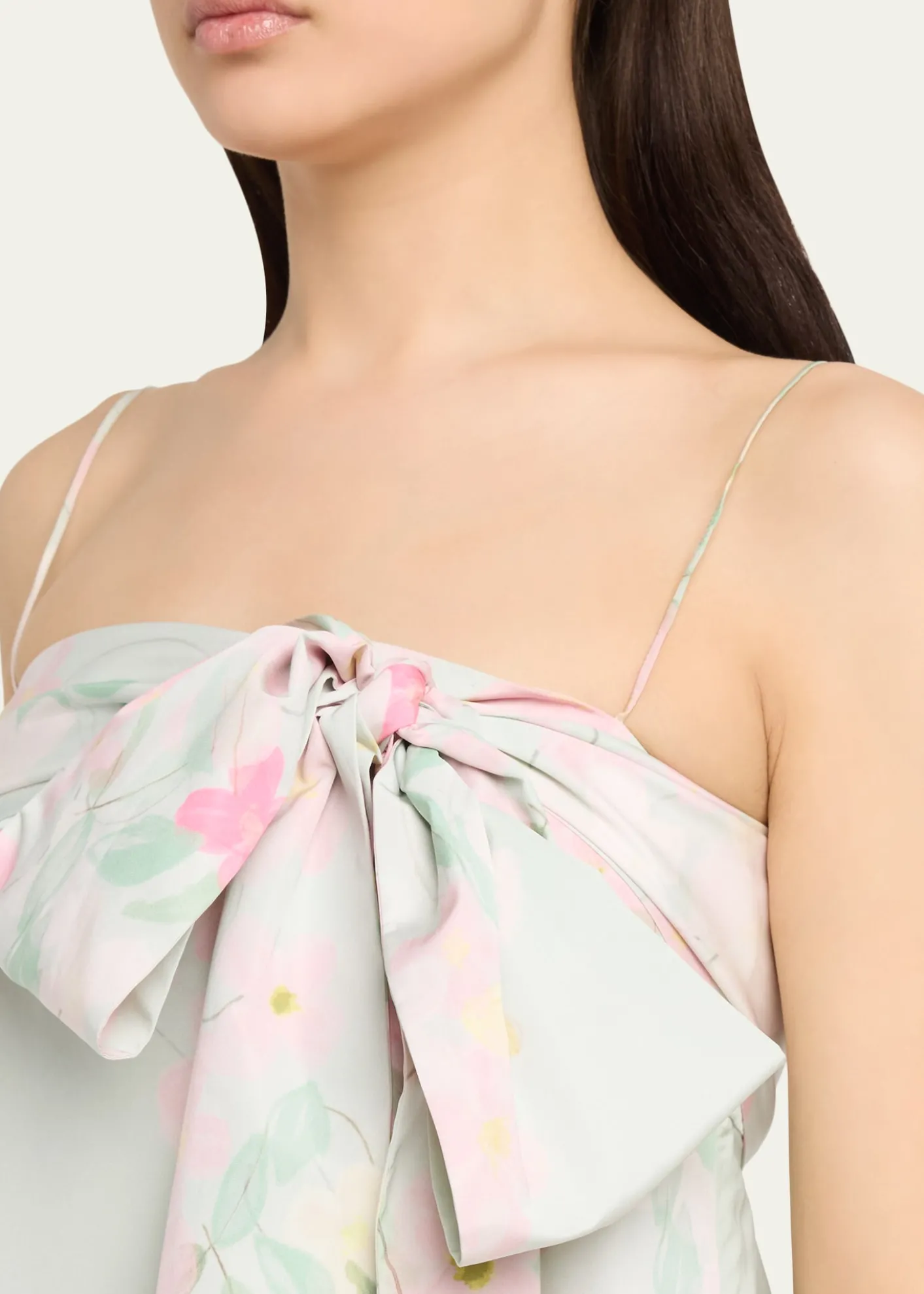 BERNADETTEBailey Bow Babydoll Midi Dress