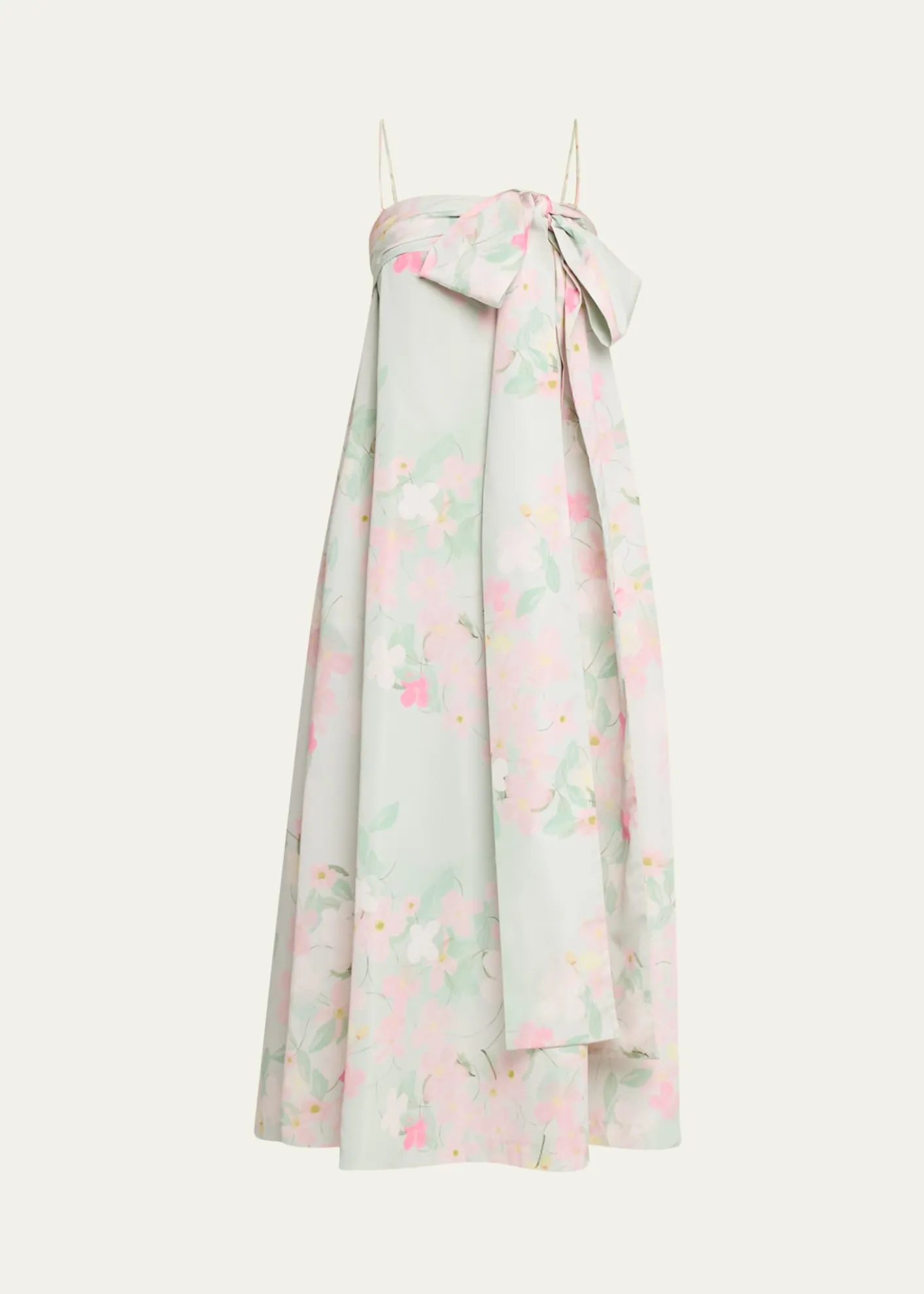 BERNADETTEBailey Bow Babydoll Midi Dress