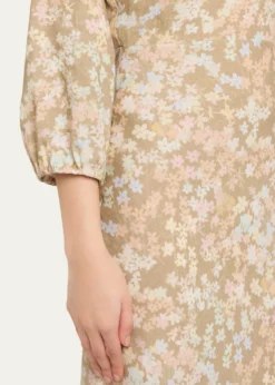 BERNADETTEBerna Floral Linen Maxi Dress