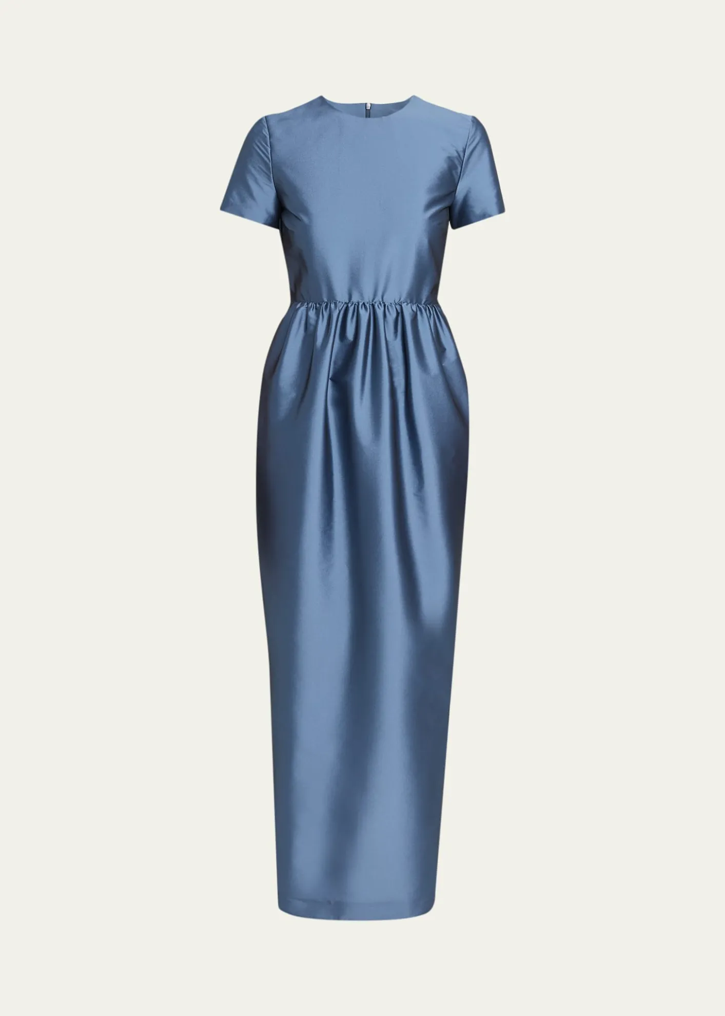 BERNADETTELexi Floral Satin Empire-Waist Column Maxi Dress