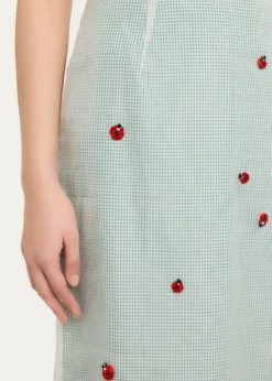 BERNADETTERoxane Lady Bug Layered Midi Skirt