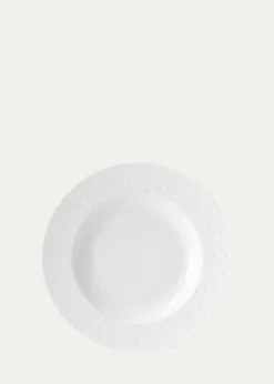 BernardaudEcume White Rim Soup Bowl