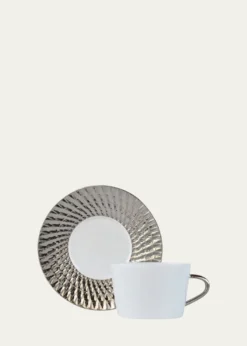 BernardaudTwist Platinum Tea Saucer Only