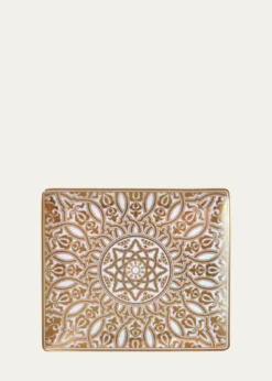 BernardaudVenise Rectangular Tray, 8.7"L