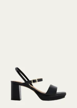 BernardoCanto Patent Leather Platform Sandals