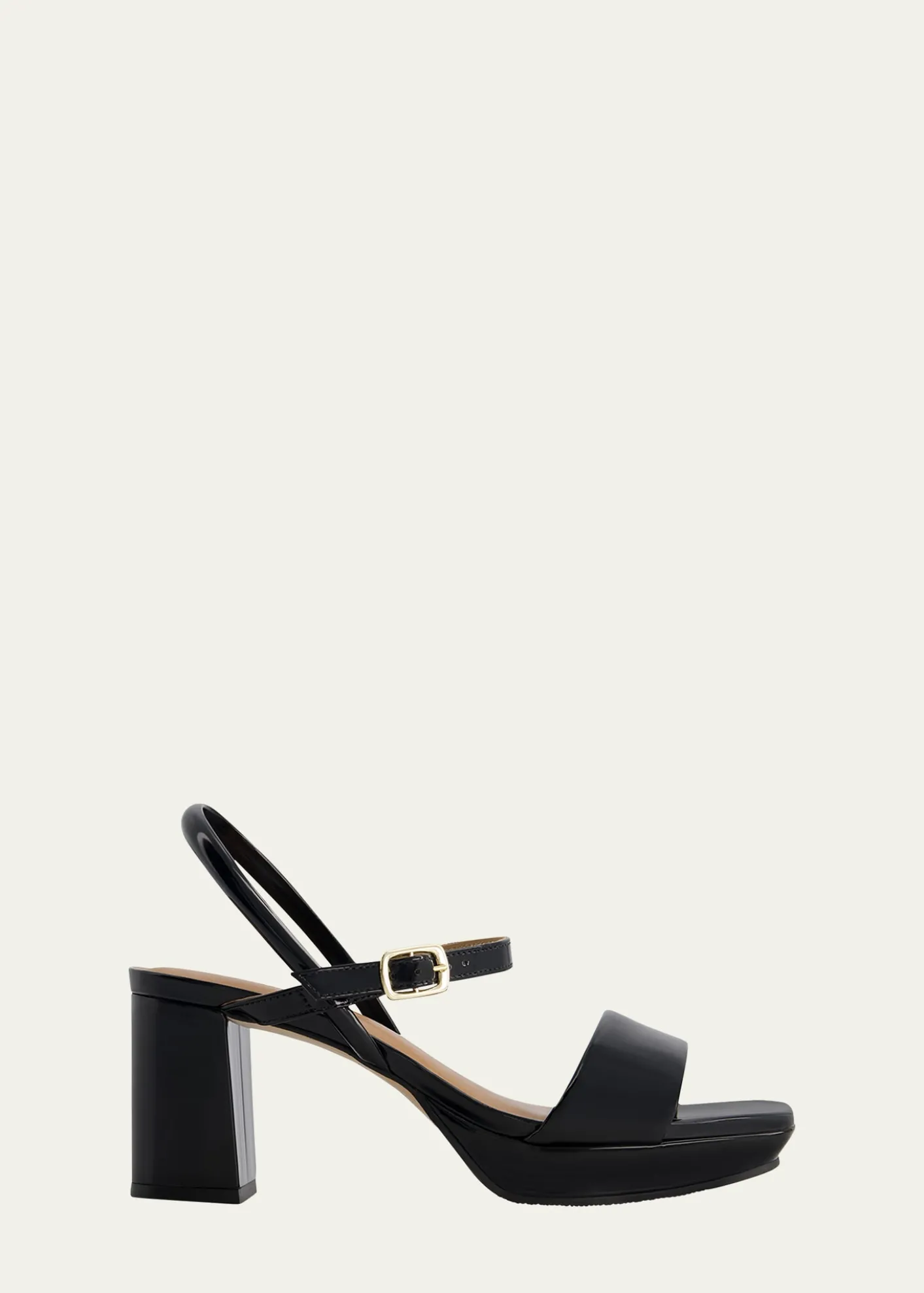 BernardoCanto Patent Leather Platform Sandals
