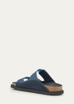 1774 BirkenstockArizona Suede PVC Dual-Buckle Slide Sandals