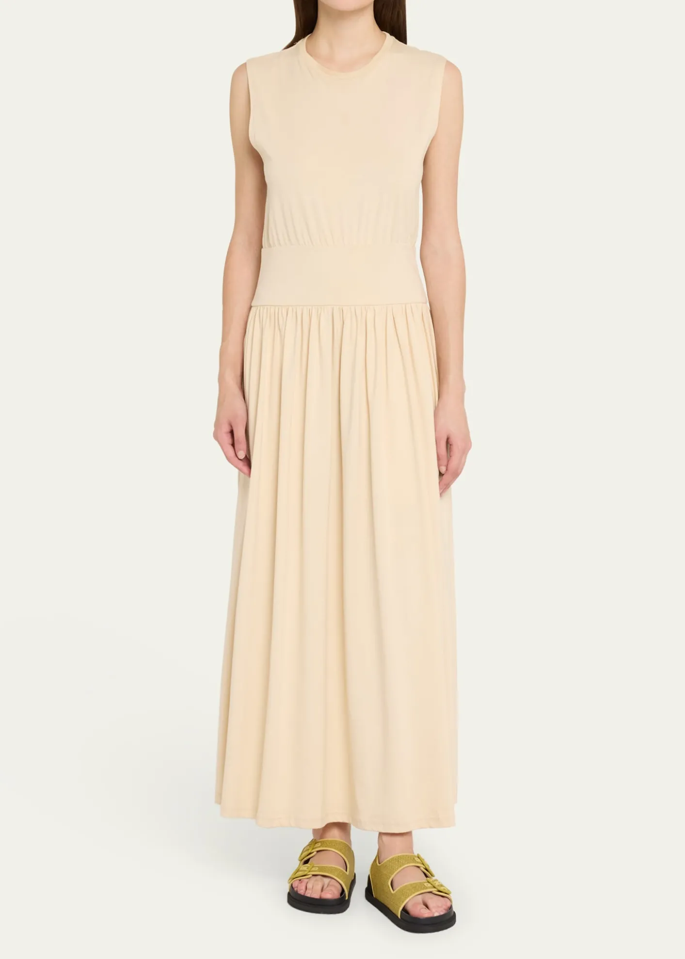 1774 BirkenstockMilano Raffia Dual-Buckle Slingback Sandals