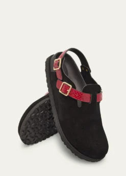 1774 BirkenstockTokio Cazador Mixed Leather Slingback Mules