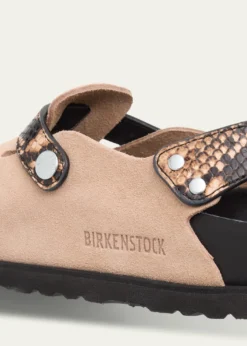 1774 BirkenstockTokio Mixed Leather Slingback Mules