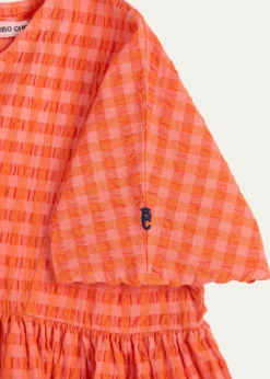 Bobo ChosesGirl's Vichy Striped Woven Dress, Size 2-13