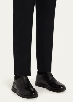 BontoniMen's Amabile Soft Leather Slip-On Sneakers