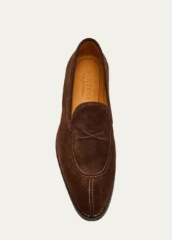 BontoniMen's Patrizio Leather Rubber-Sole Loafers