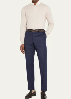BontoniMen's Principe Grain Loafer Pebble Rubber Sole