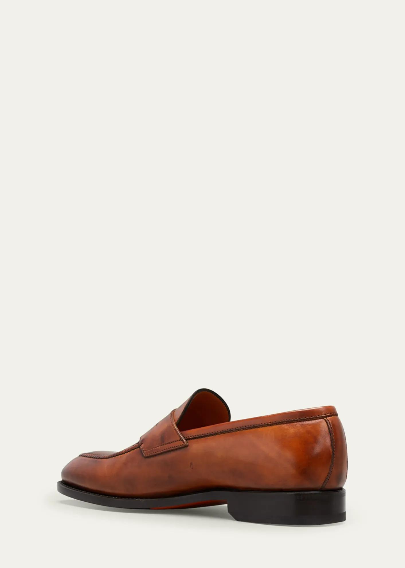BontoniMen's Principe Leather Penny Loafers