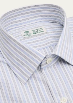 BorrelliMen's Cotton Multi-Stripe Dress Shirt