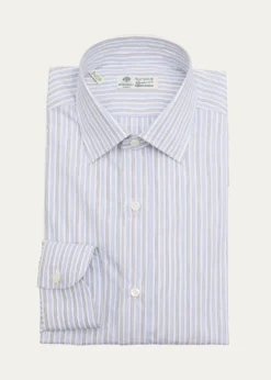 BorrelliMen's Cotton Multi-Stripe Dress Shirt