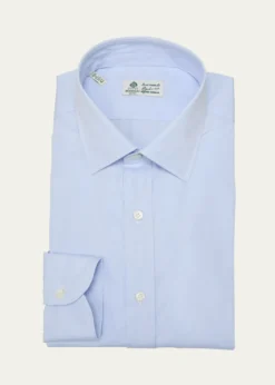 BorrelliMen's Pique Cotton Dress Shirt