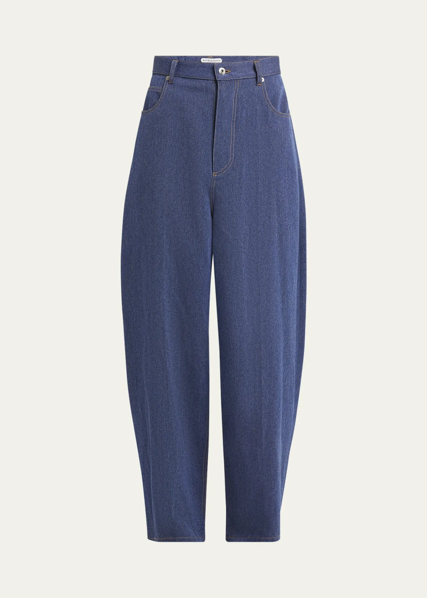 Bottega VenetaMen's Wide-Leg Drill Trousers