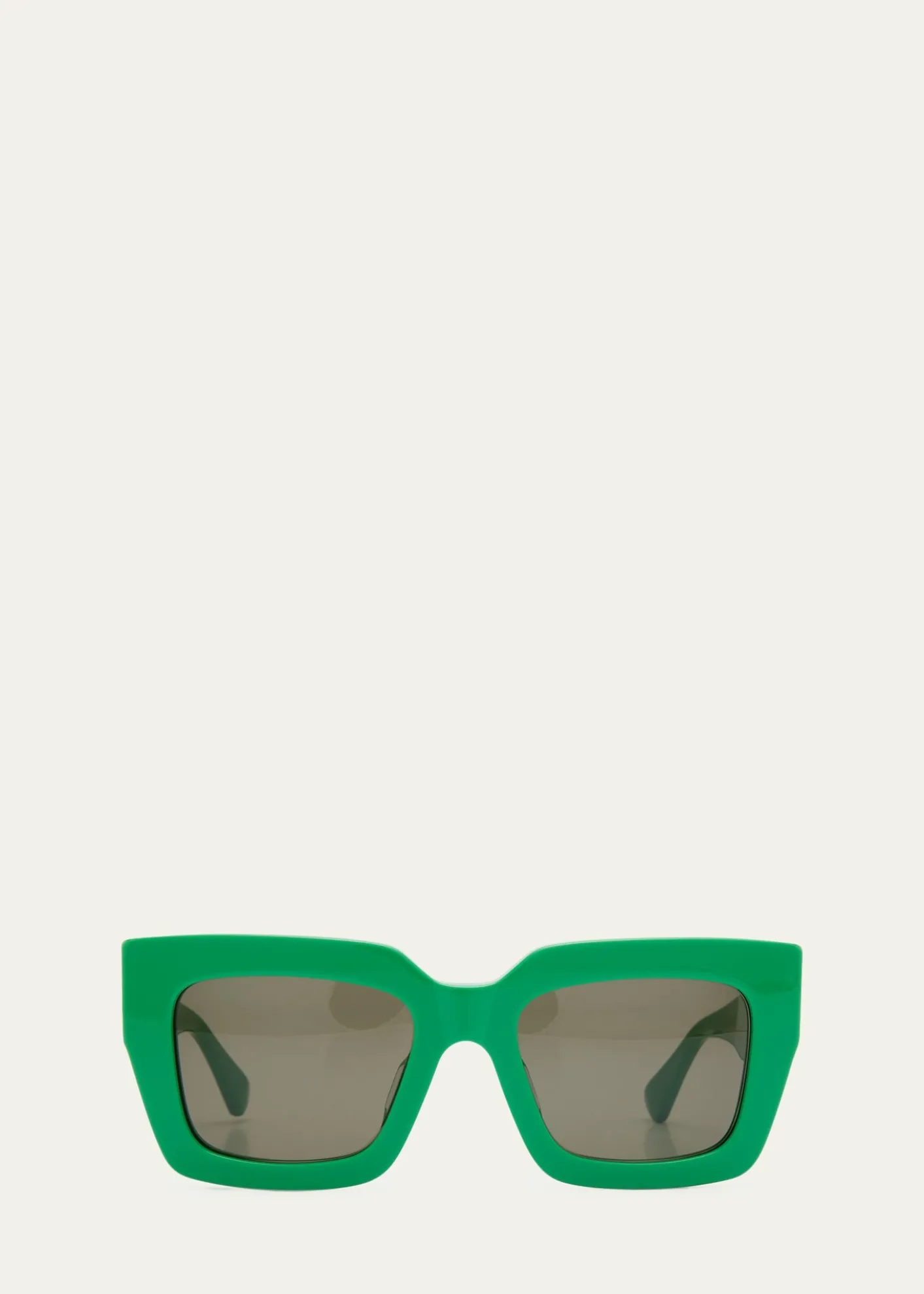 Bottega VenetaRaised Logo Acetate Cat-Eye Sunglasses
