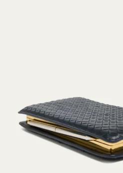 Bottega VenetaAgenda Leather Clutch Bag