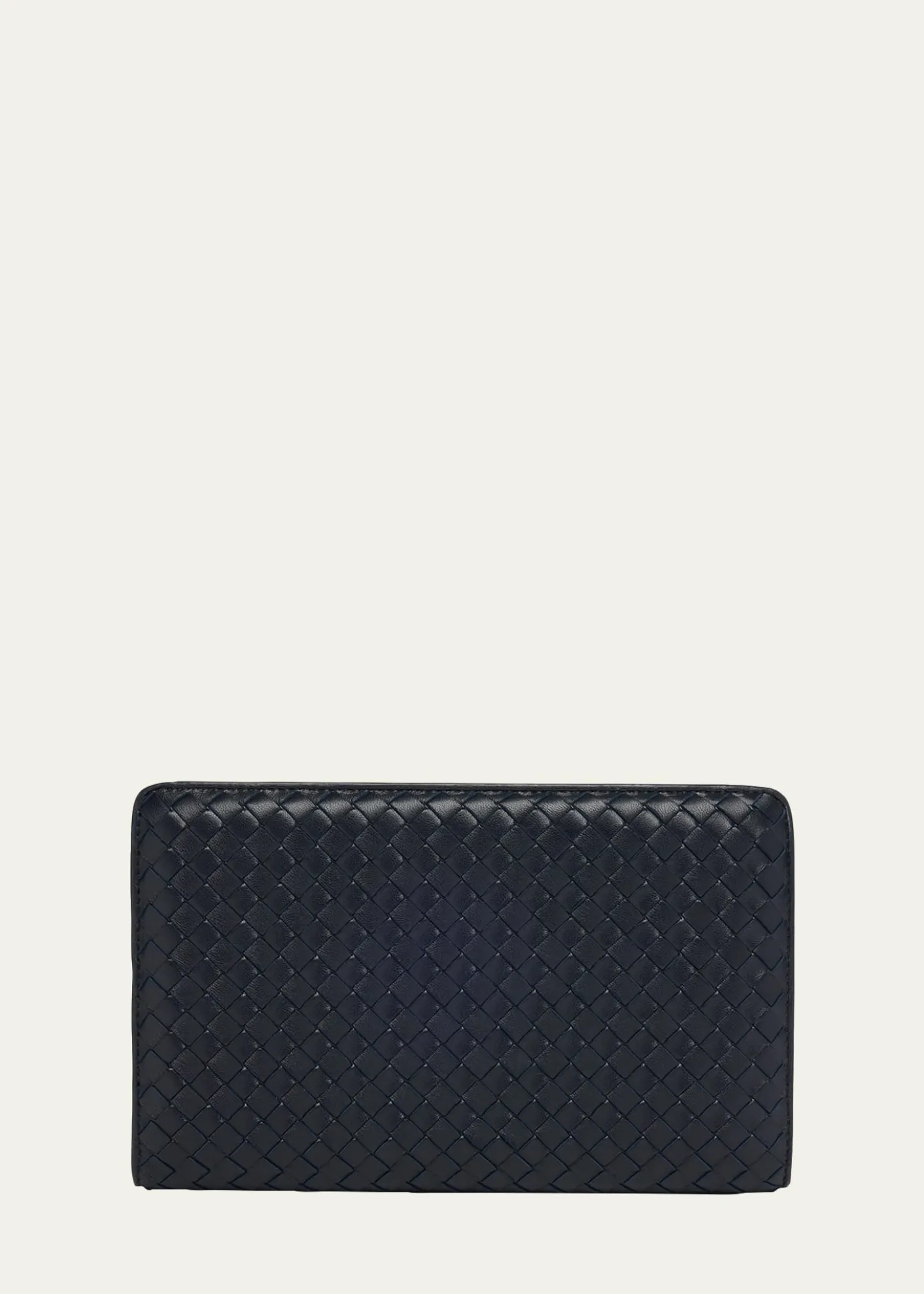 Bottega VenetaAgenda Leather Clutch Bag