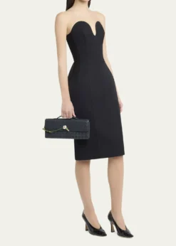 Bottega VenetaAndiamo Flower-Embellished Leather Clutch Bag