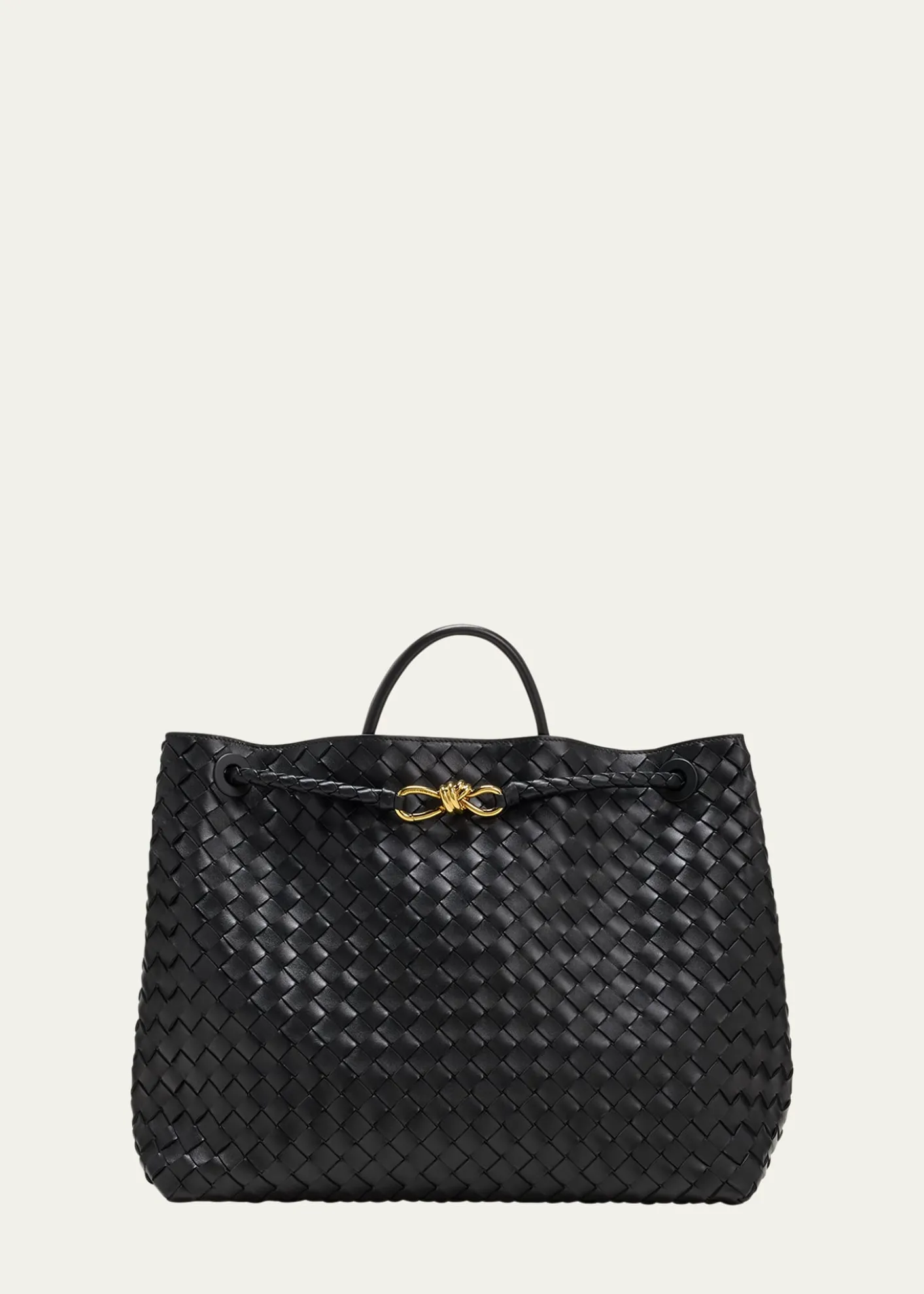 Bottega VenetaAndiamo Large Leather Tote Bag
