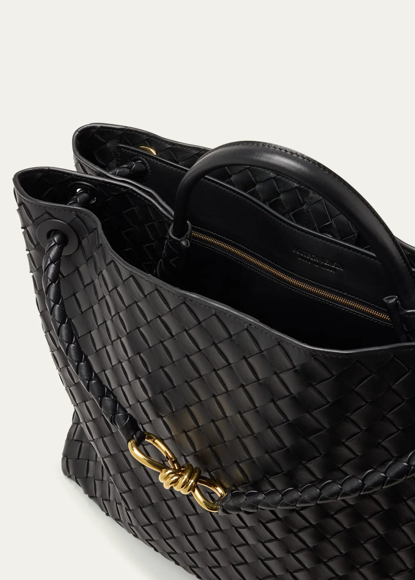 Bottega VenetaAndiamo Large Leather Tote Bag