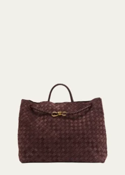 Bottega VenetaAndiamo Large Leather Tote Bag