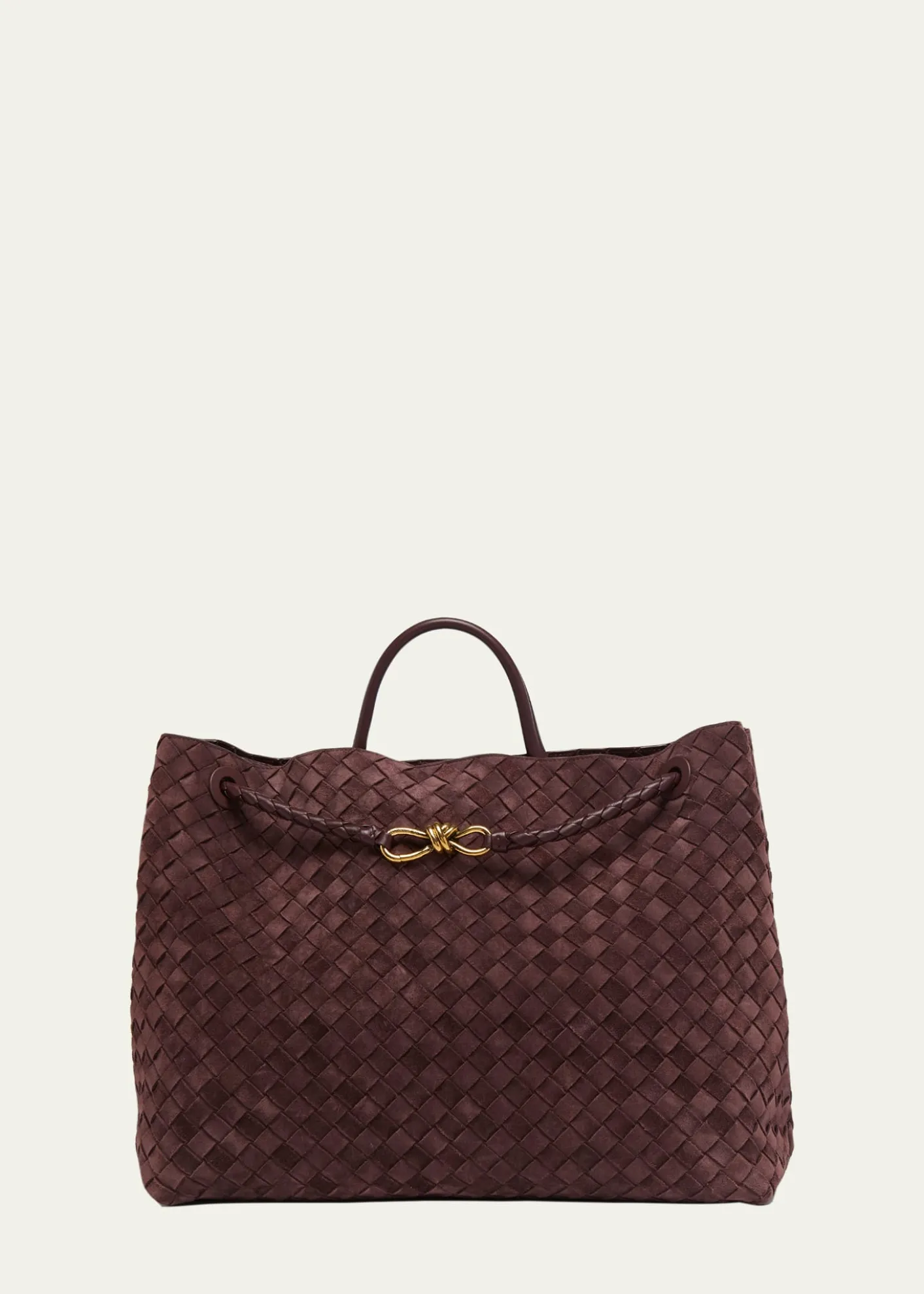 Bottega VenetaAndiamo Large Leather Tote Bag