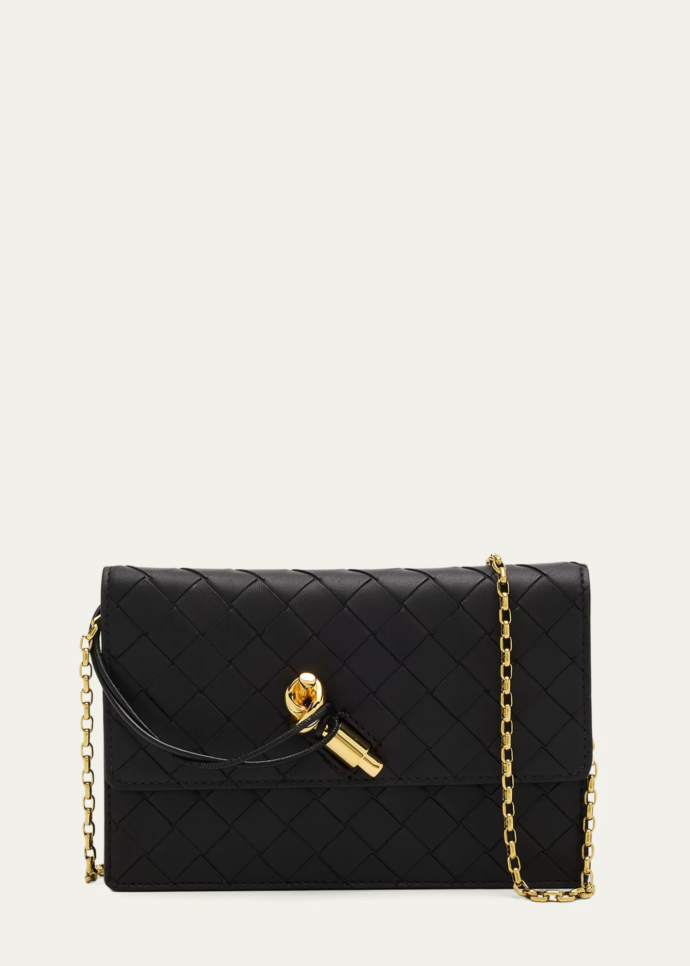 Bottega VenetaAndiamo Leather Chain Pouch Bag