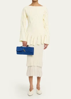 Bottega VenetaAndiamo Leather Clutch Bag