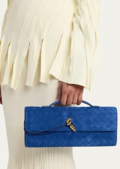 Bottega VenetaAndiamo Leather Clutch Bag
