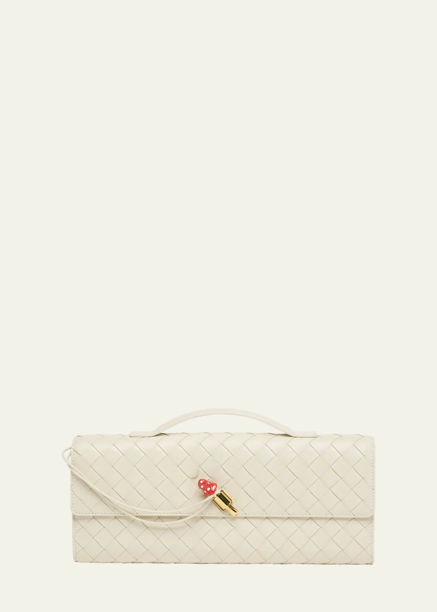Bottega VenetaAndiamo Leather Clutch Bag