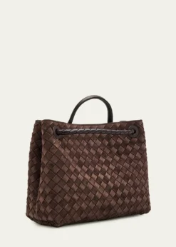 Bottega VenetaAndiamo Medium Top-Handle Bag in Suede
