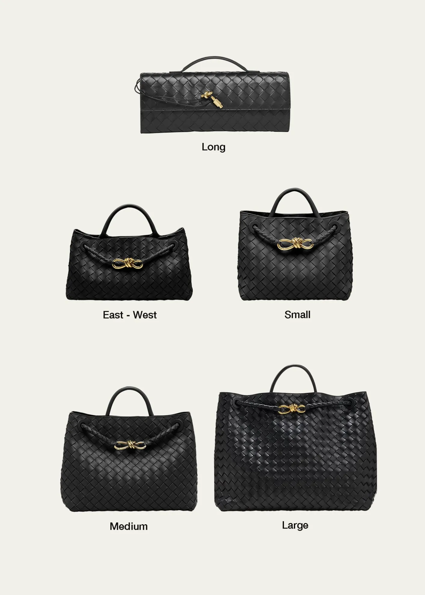 Bottega VenetaAndiamo Medium Top-Handle Bag