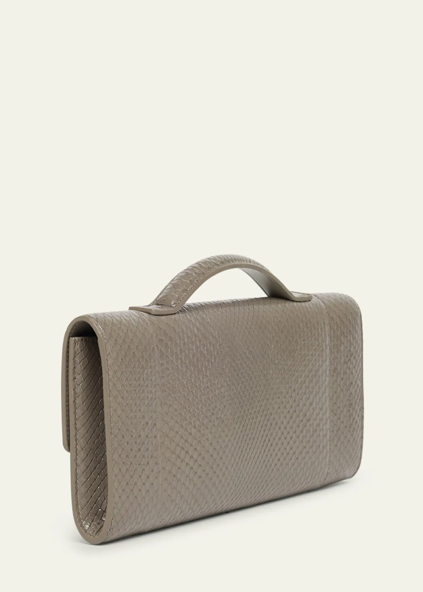 Bottega VenetaAndiamo Python Long Clutch Bag