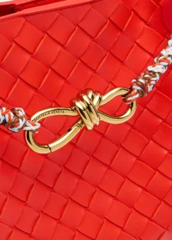 Bottega VenetaAndiamo Small Leather Top-Handle Bag