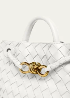 Bottega VenetaAndiamo Small Leather Top-Handle Bag