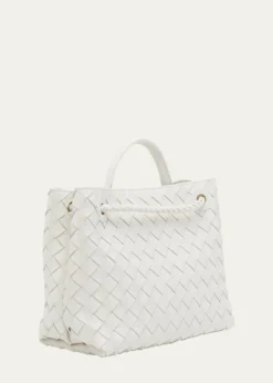 Bottega VenetaAndiamo Small Leather Top-Handle Bag